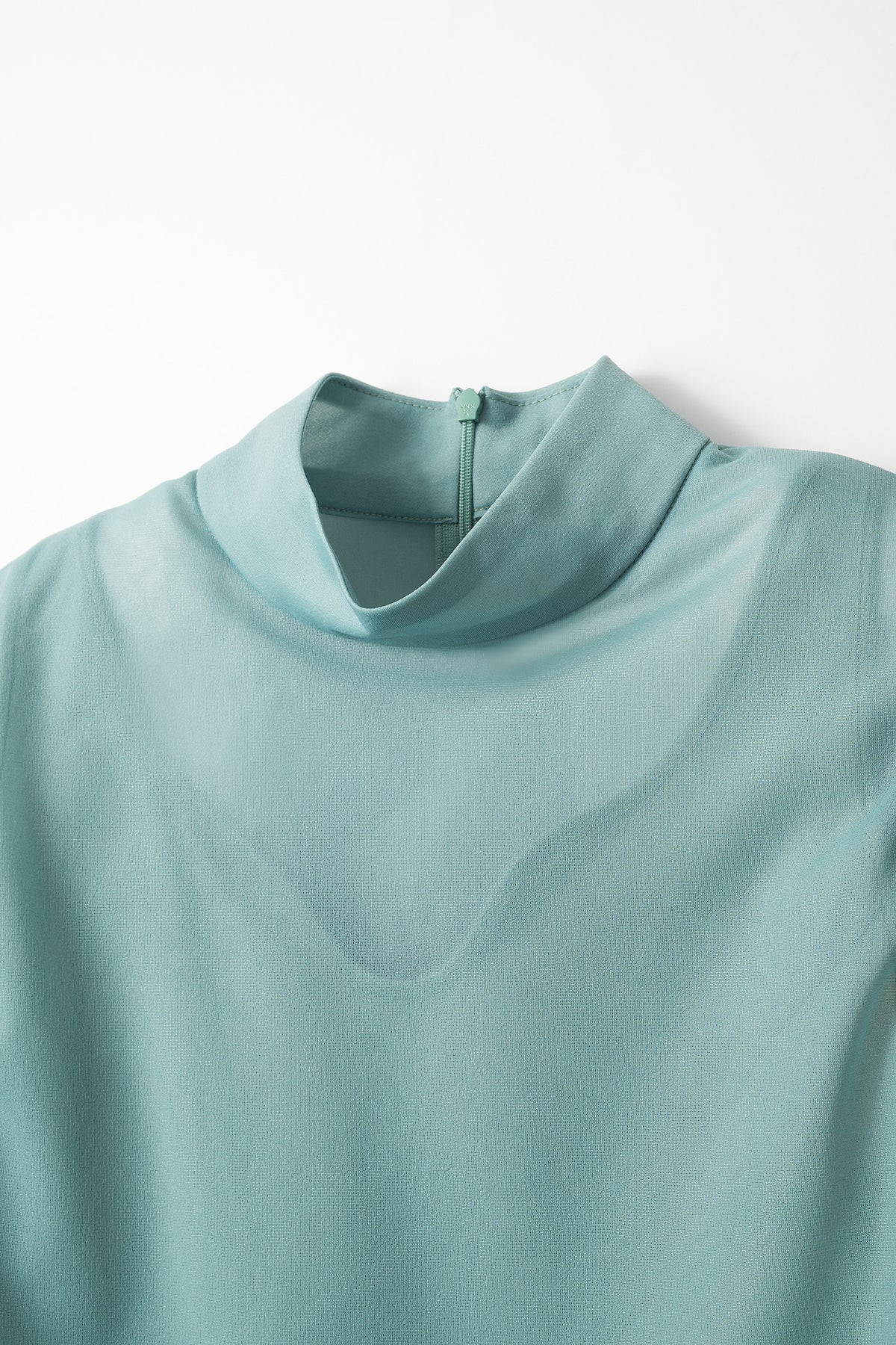 Sheer layered top (Green)