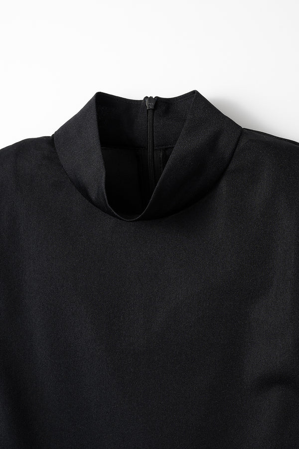 MURRAL Sheer layered top (Black)