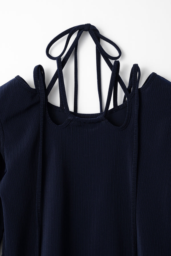 MURRAL Ivy long sleeve top (Navy)