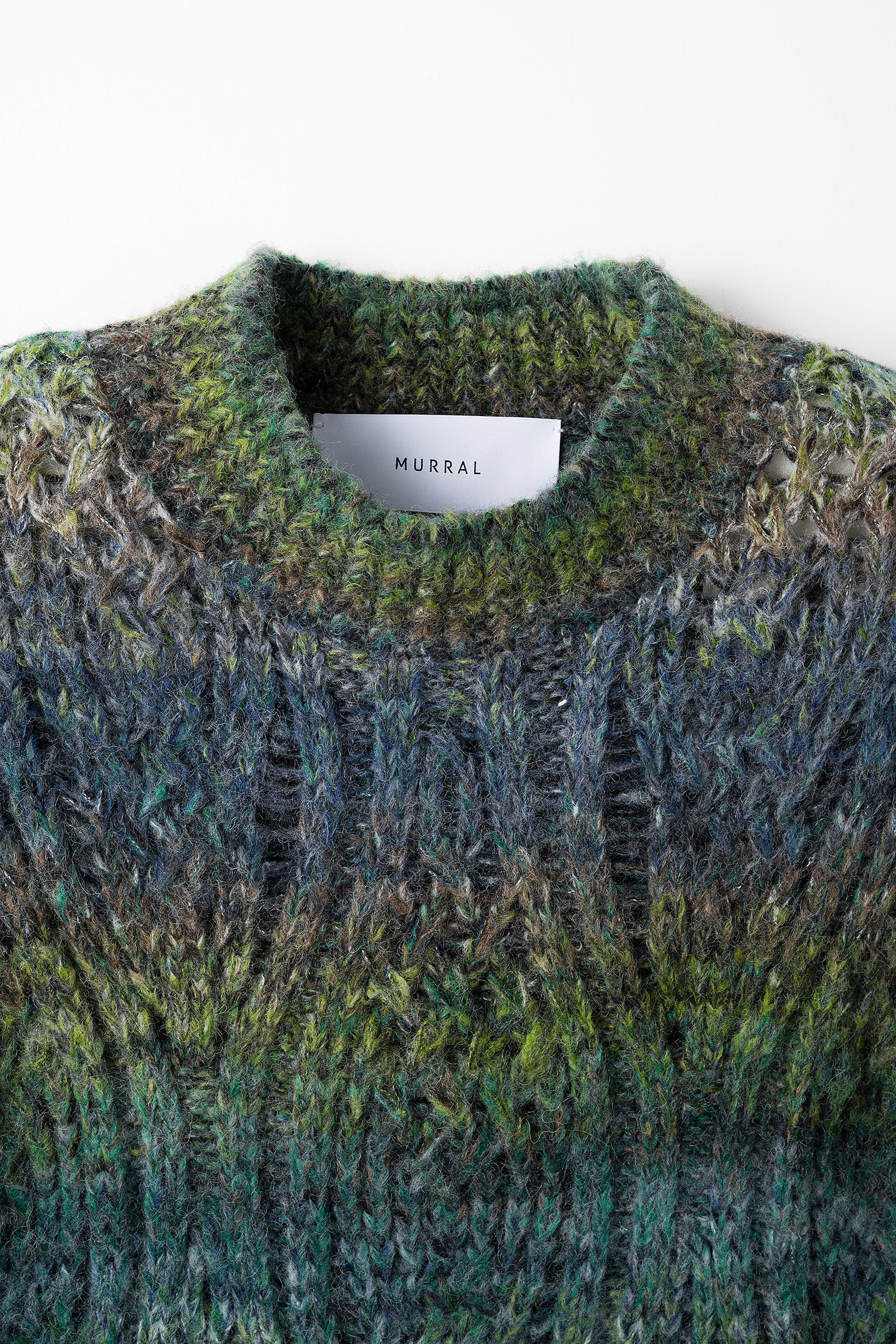 新品　ミューラル　murral Hazy knit vest