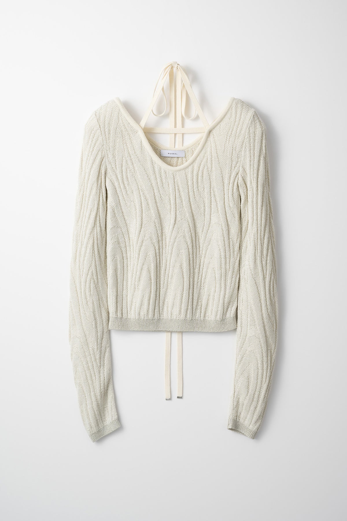 Frost knit top (Ivory)