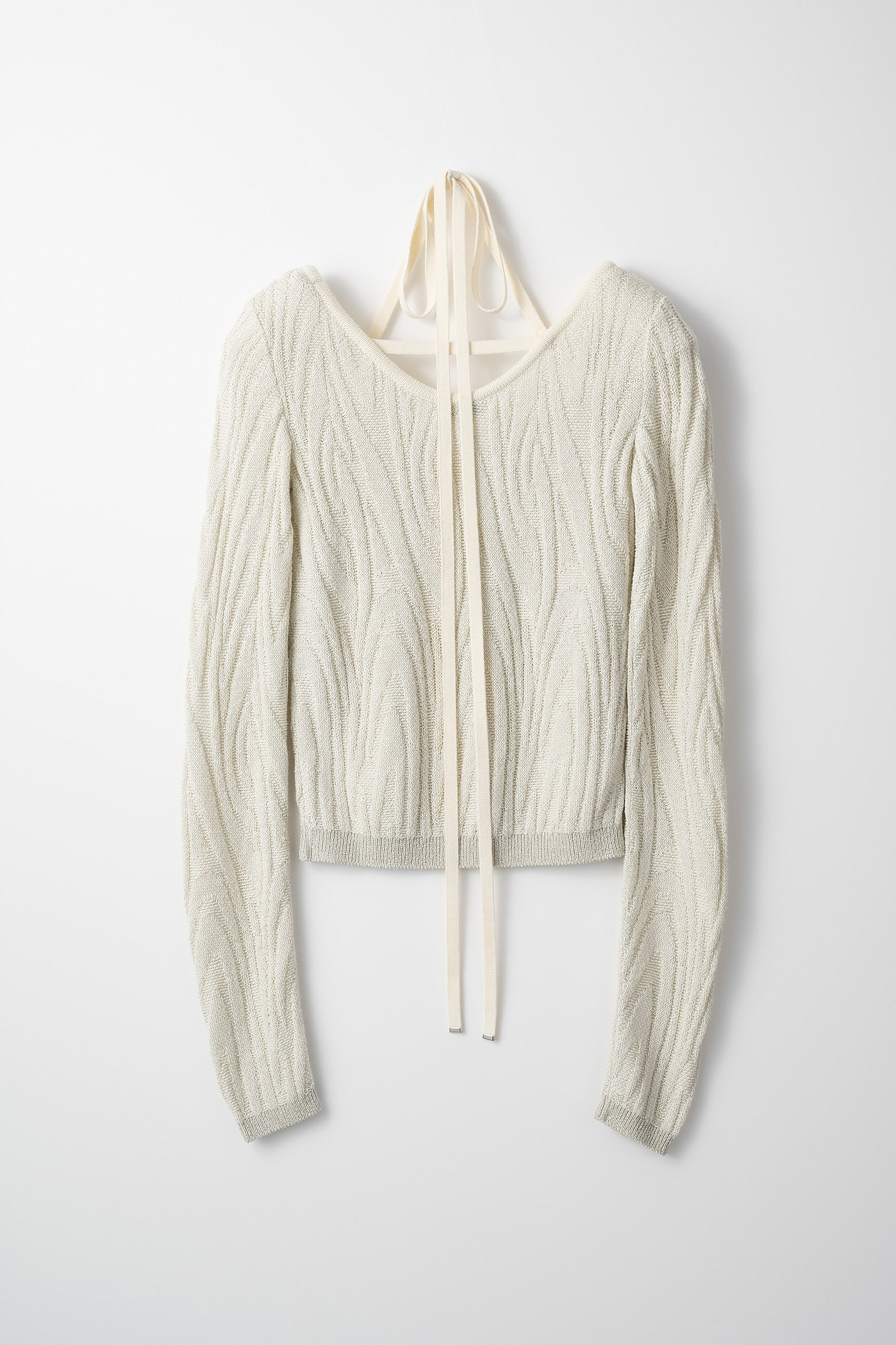 Frost knit top (Ivory)