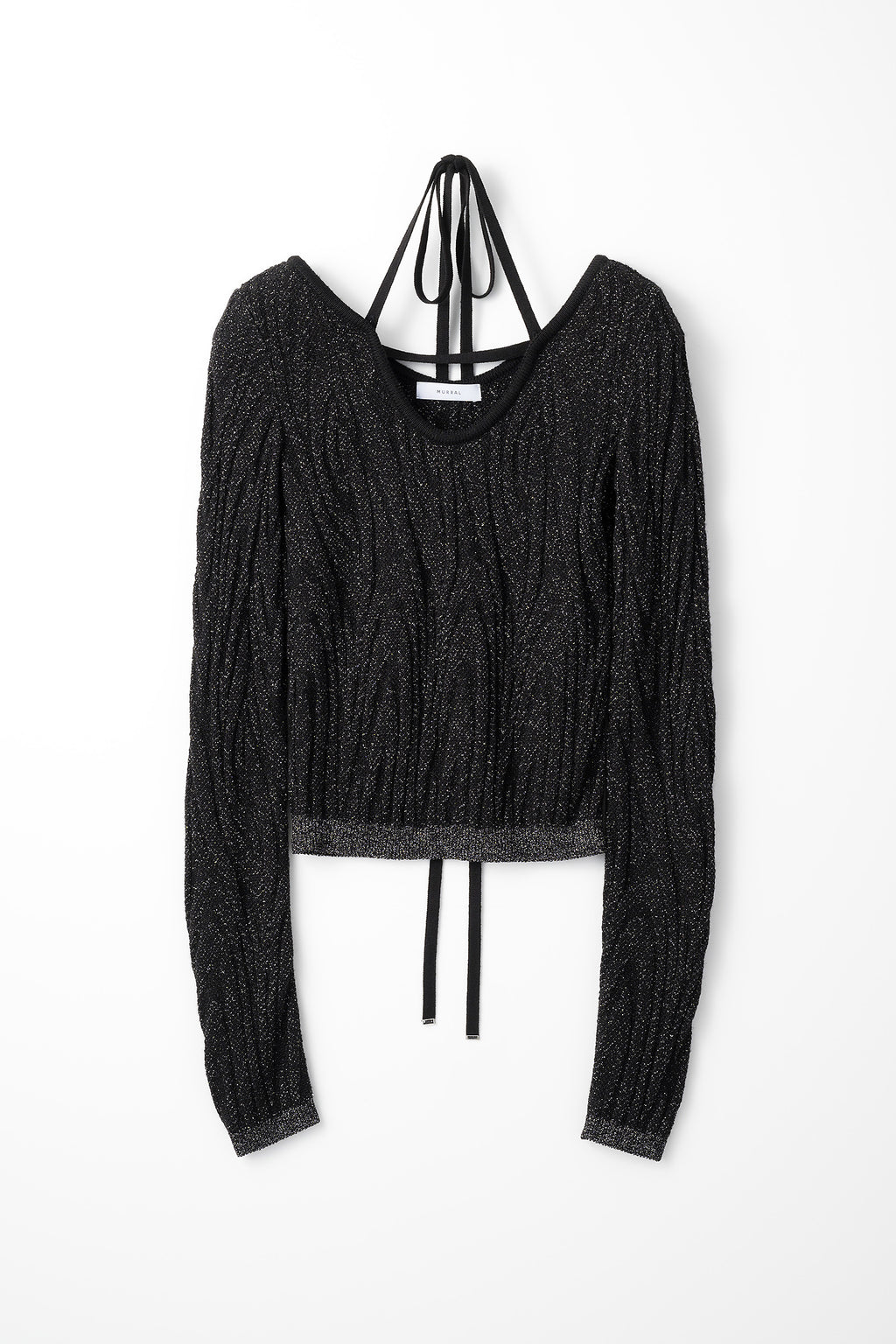 Frost knit top (Black) 