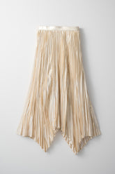 Frost pleated skirt (Gold)