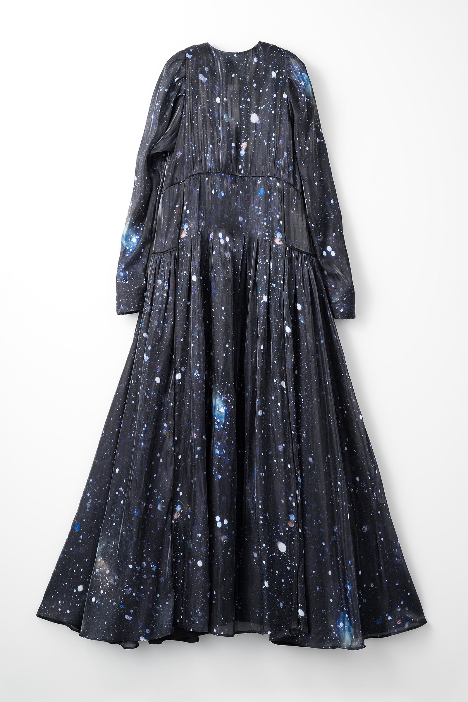 配送員設置 完売品①【ClaSTEllaR】PLEATED LONG DRESS ブラック