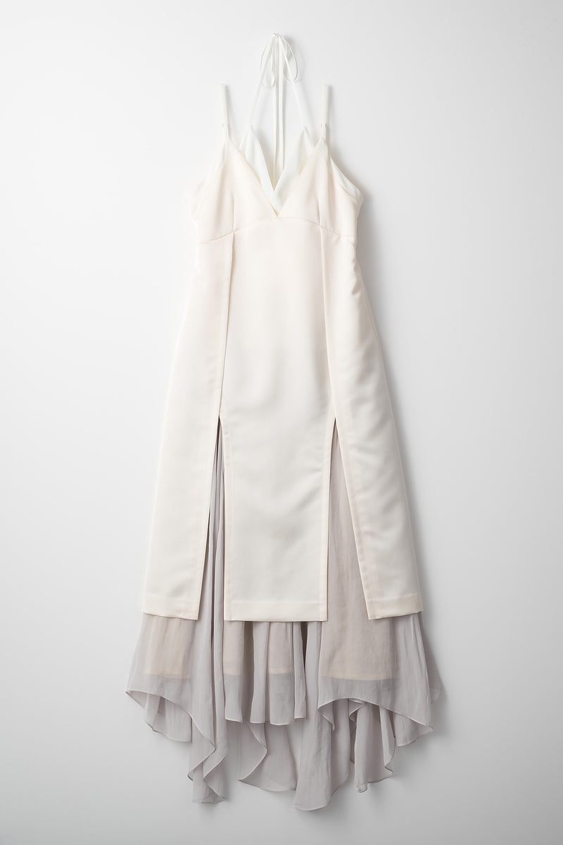 Flutters camisole dress (Ivory)