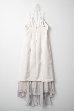 Flutters camisole dress (Ivory)