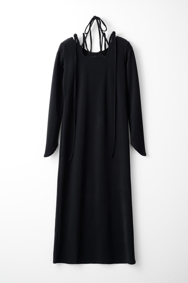 MURRAL Ivy long sleeve dress (Black)
