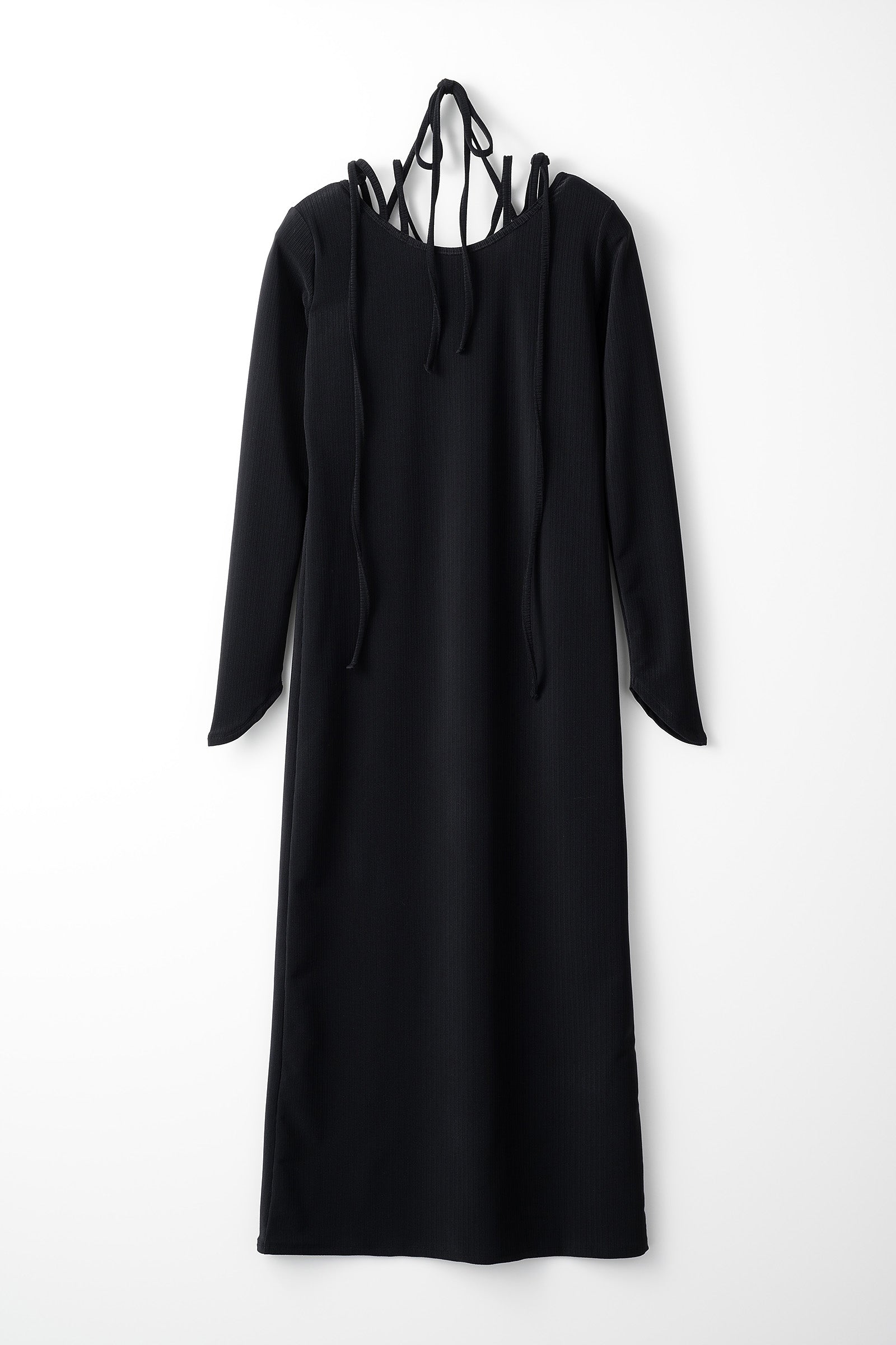Ivy long sleeve dress (Black) – MURRAL
