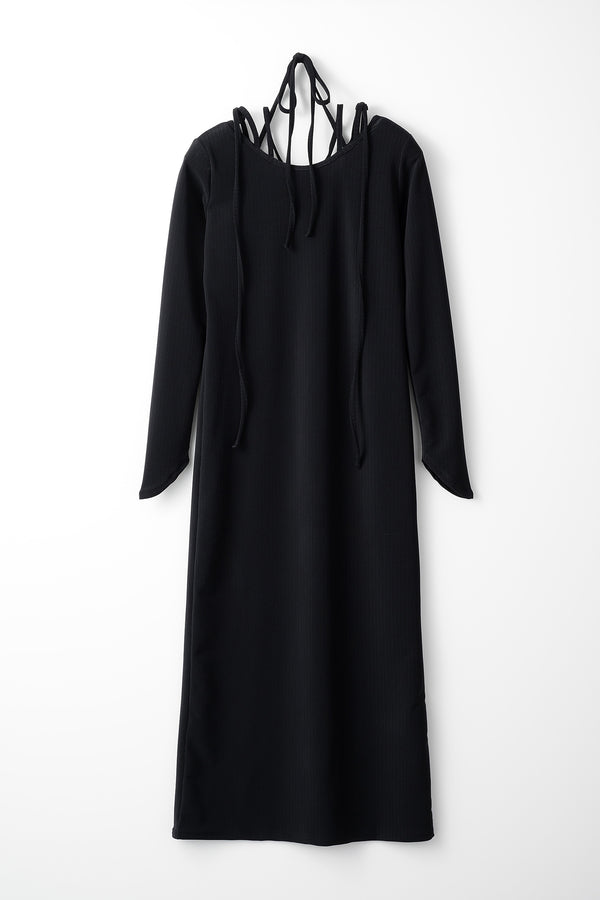MURRAL Ivy long sleeve dress (Black)
