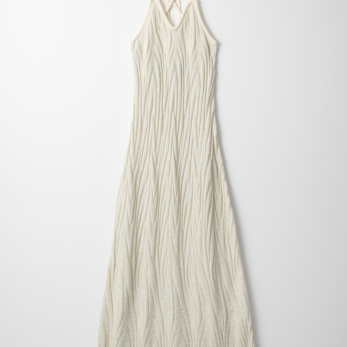 Frost knit camisole dress (Ivory) 