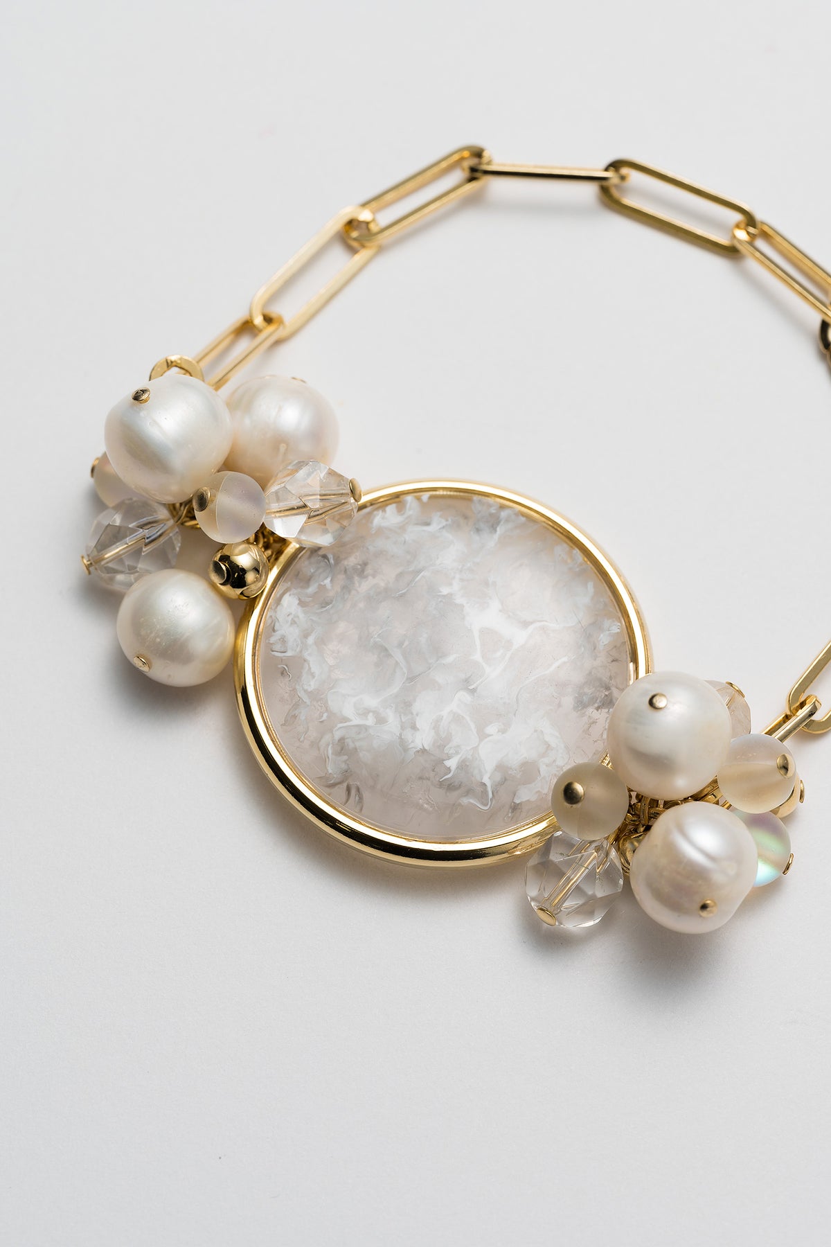 Snow cover bracelet (Gold)