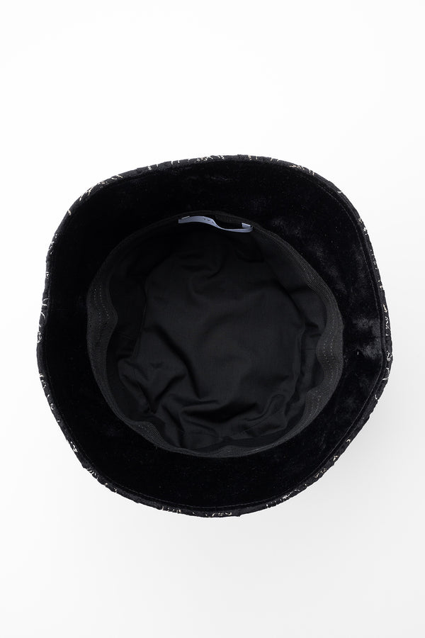 MURRAL Ice flower embroidery hat (Black)