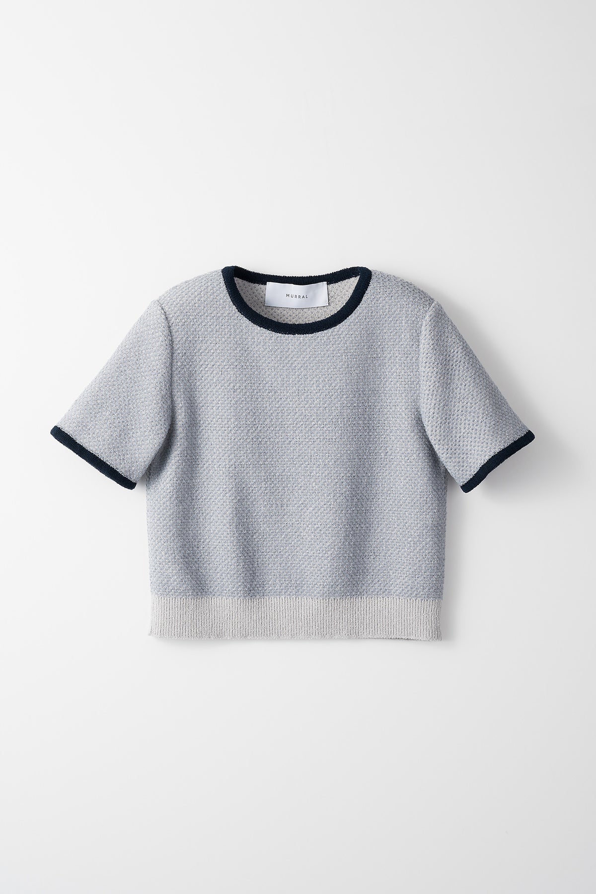 Jelly knit top (Lavender gray)