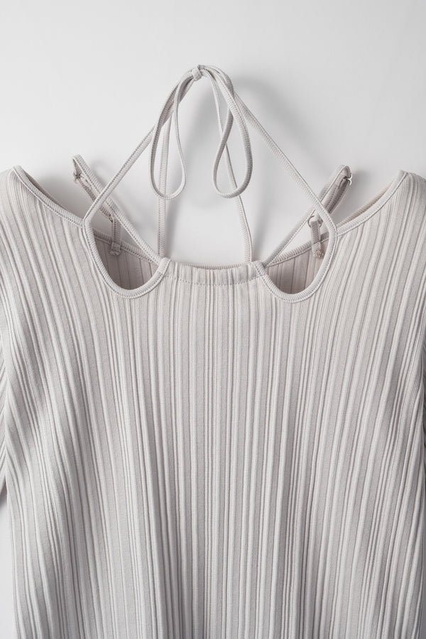 MURRAL Ivy halfsleeve top (Light gray)