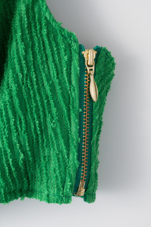 MURRAL Unevenness bra top (Green)