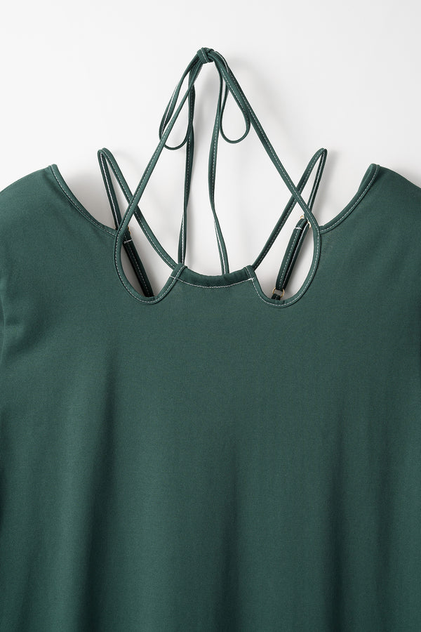 MURRAL Ivy halfsleeve dress (Green)