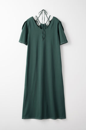 Ivy halfsleeve dress (Green)