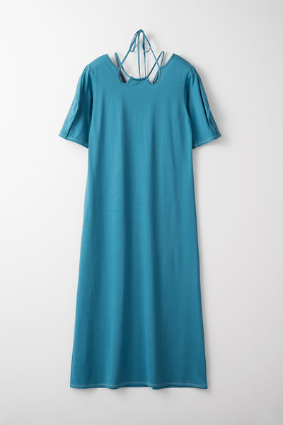 Ivy halfsleeve dress (Light blue)