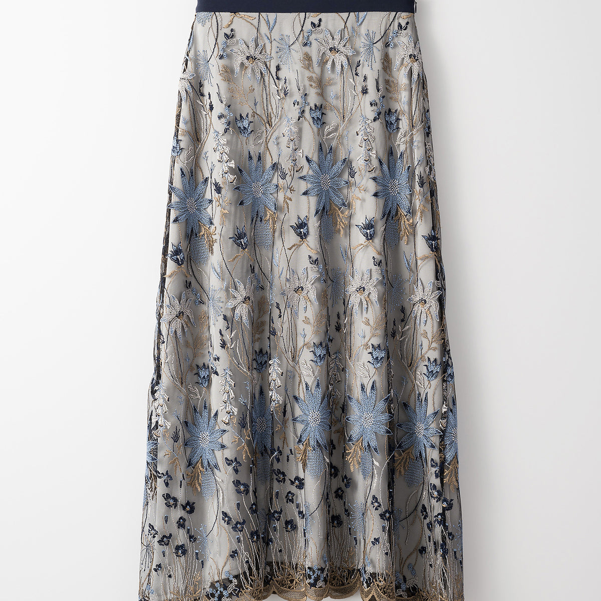 n.k atelier millefeuille lace skirt