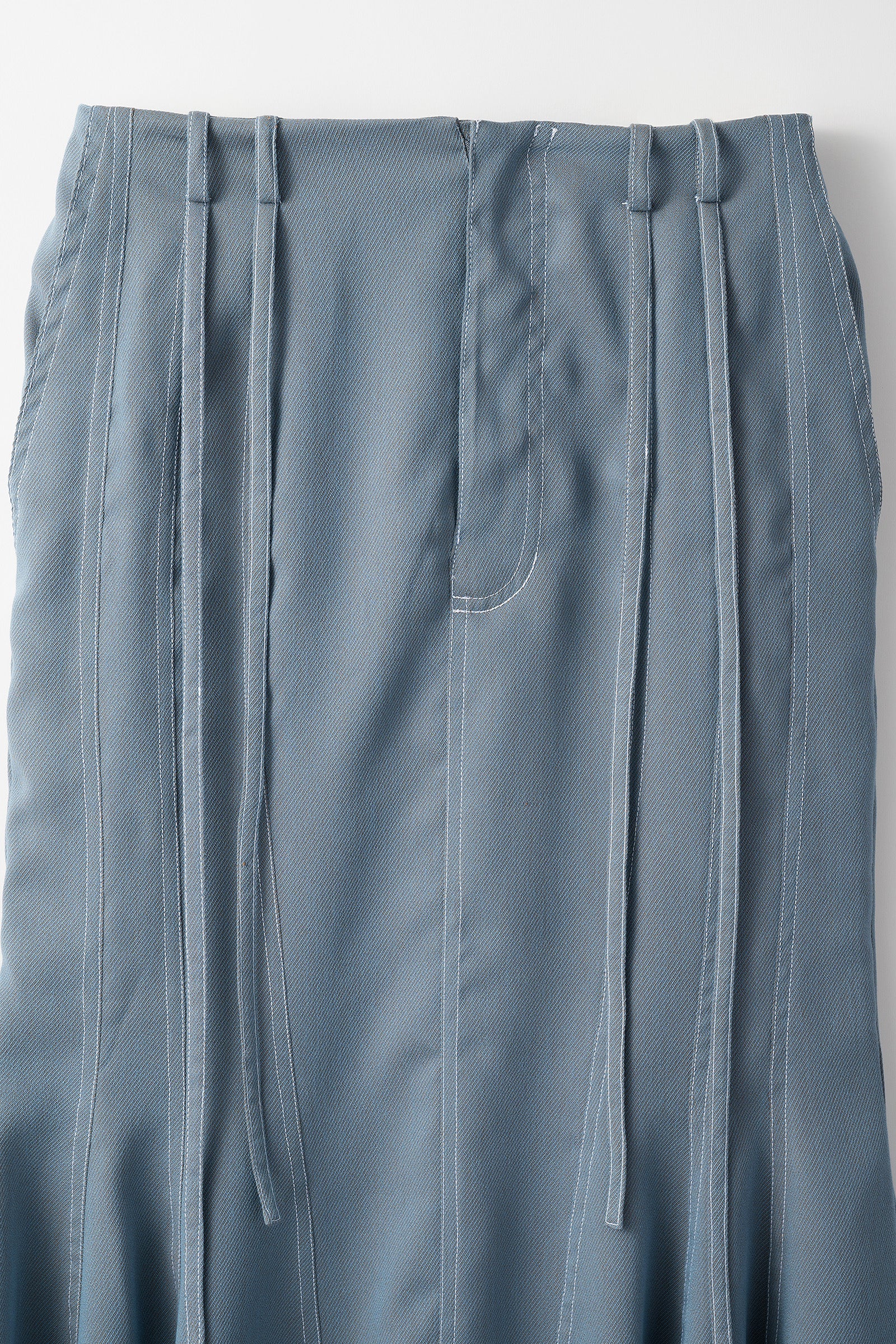 Umbrella mermaid skirt (Chambray blue)