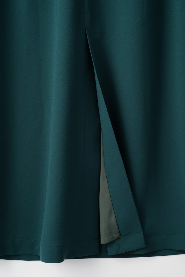 MURRAL String slit skirt (Green)