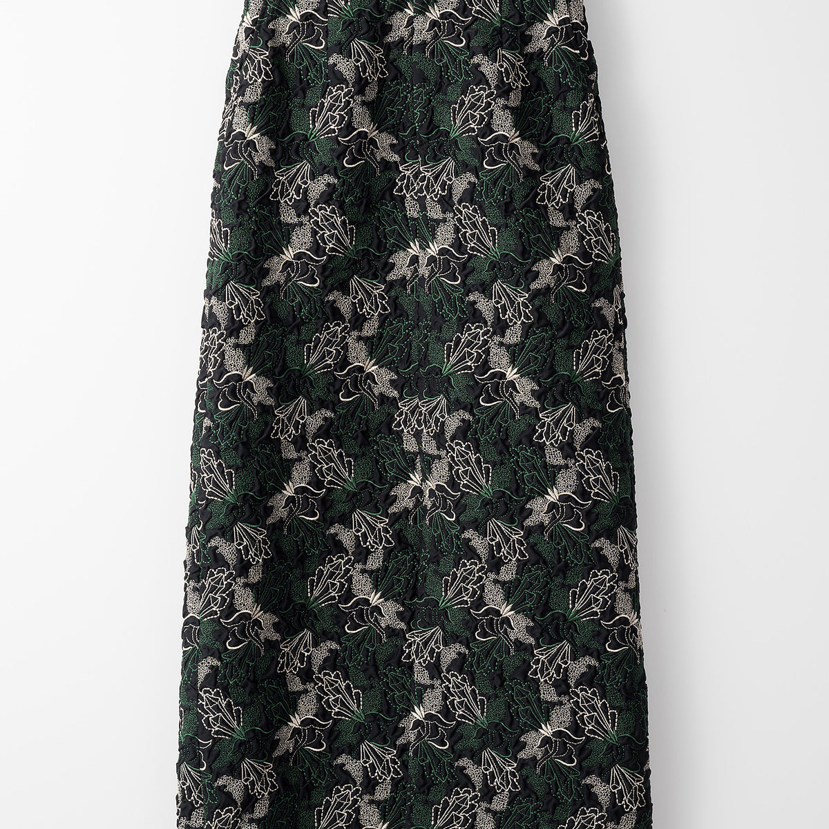murral Quartz embroidery skirt (Black)165cm86cm94cm