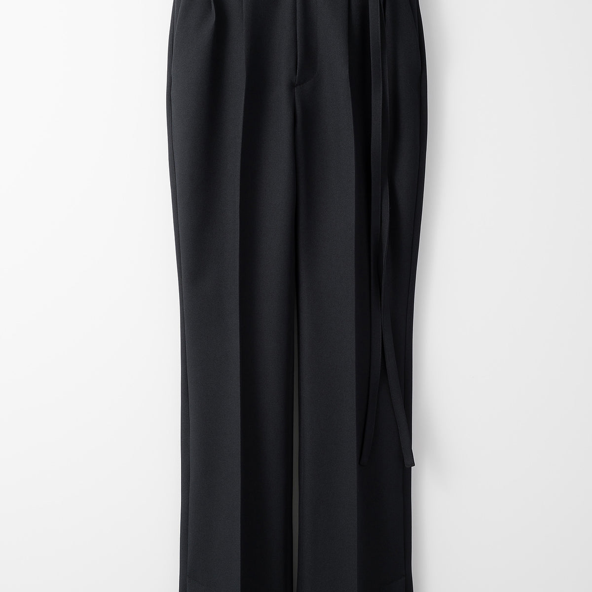 Flow string trousers (Black)