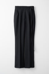 Flow string trousers (Black)