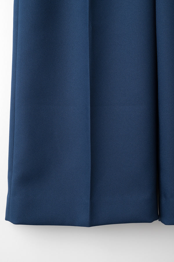 MURRAL Plain wide slacks (Navy)