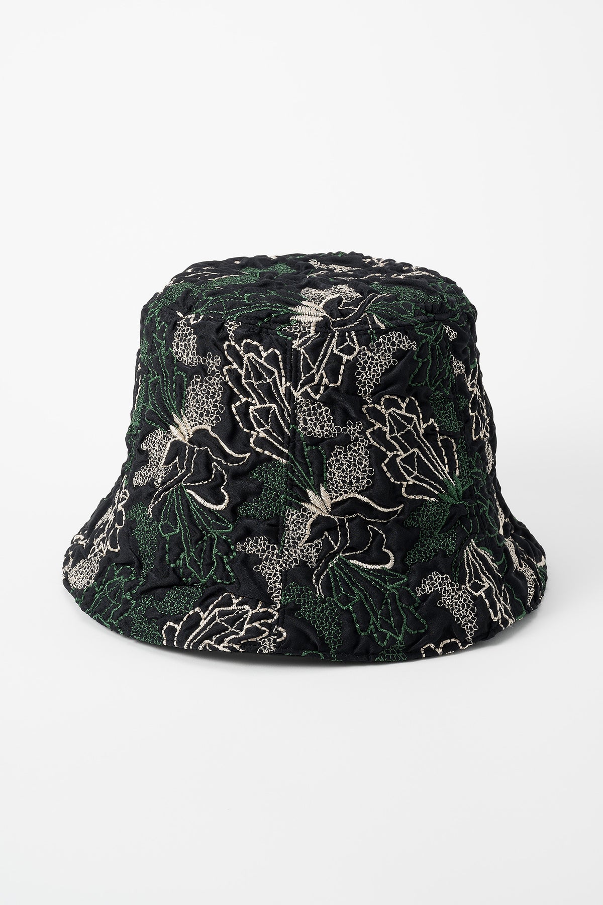 Quartz embroidery hat (Black)