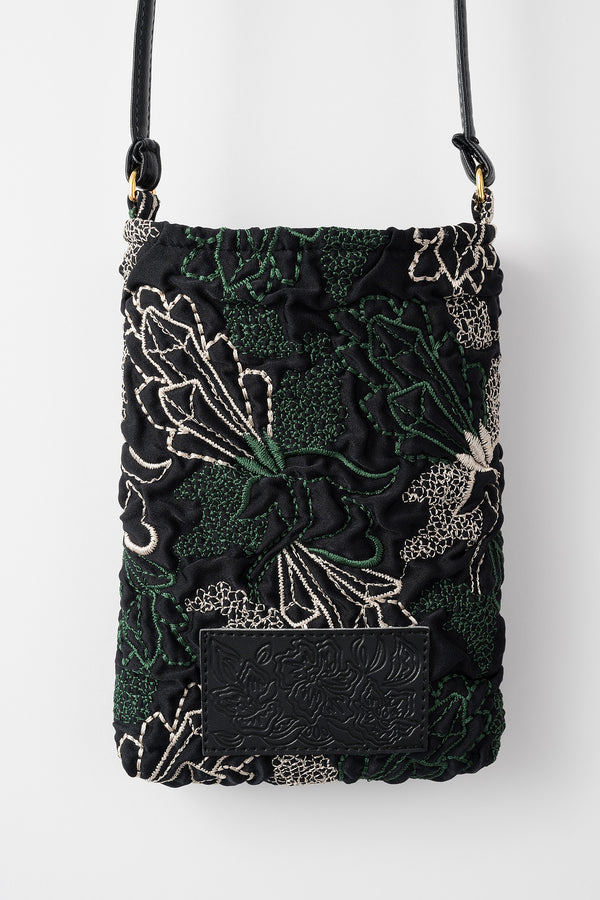 MURRAL Quartz embroidery mini bag (Black)