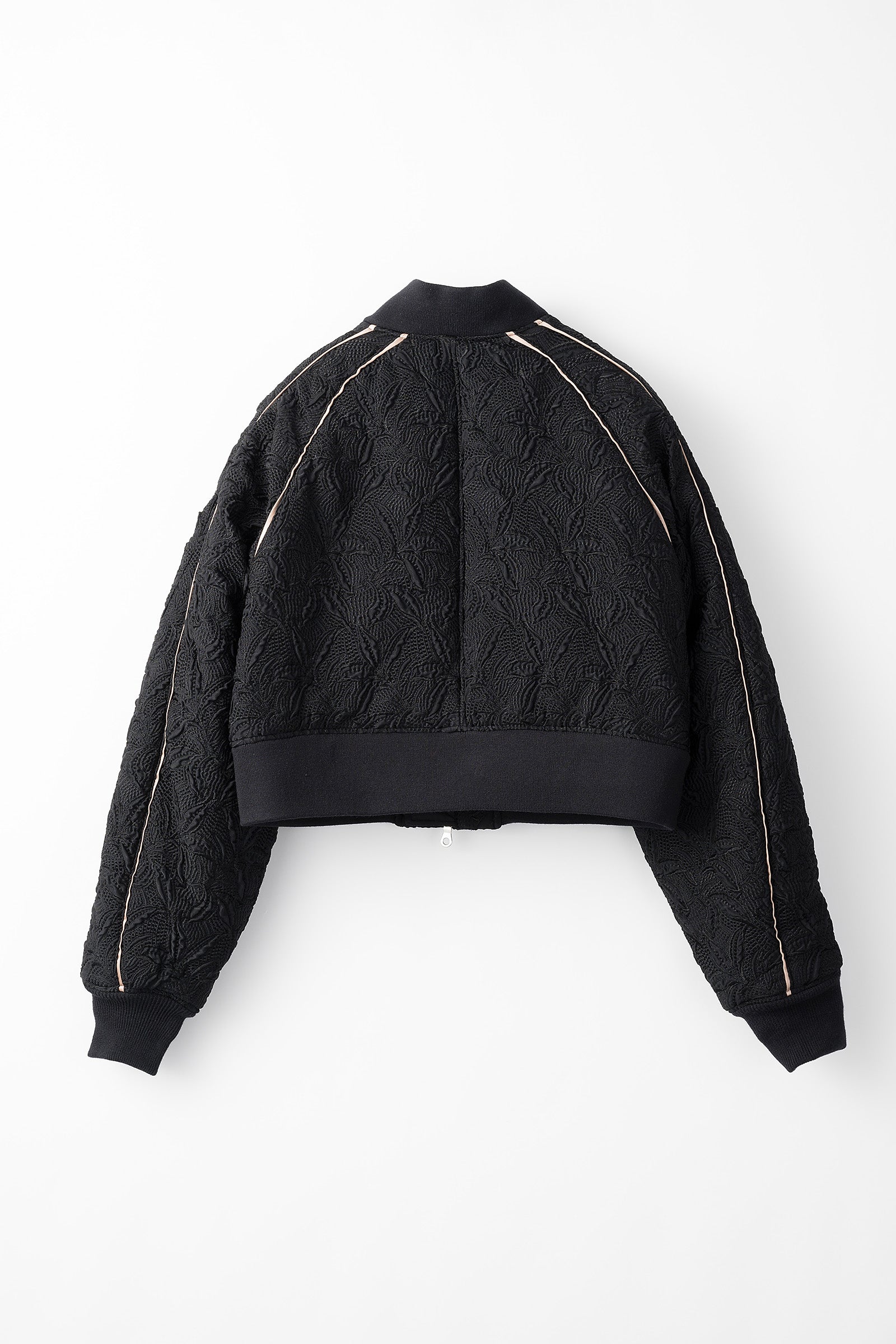 Thawing embroidery flight jacket (Black)
