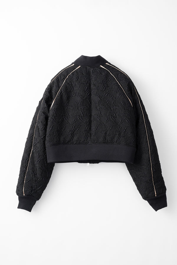 MURRAL Thawing embroidery flight jacket (Black)