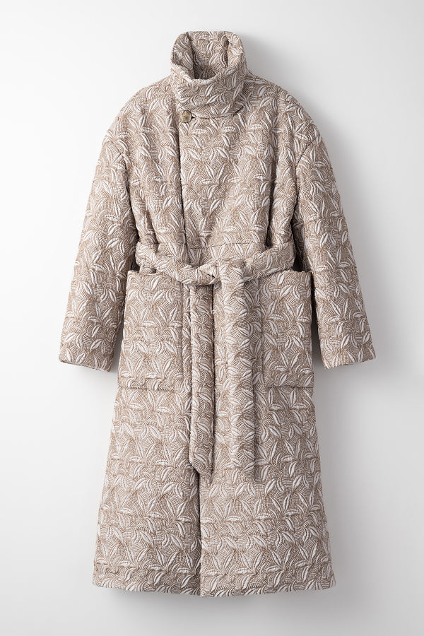 MURRAL Thawing embroidery padding coat (Beige)