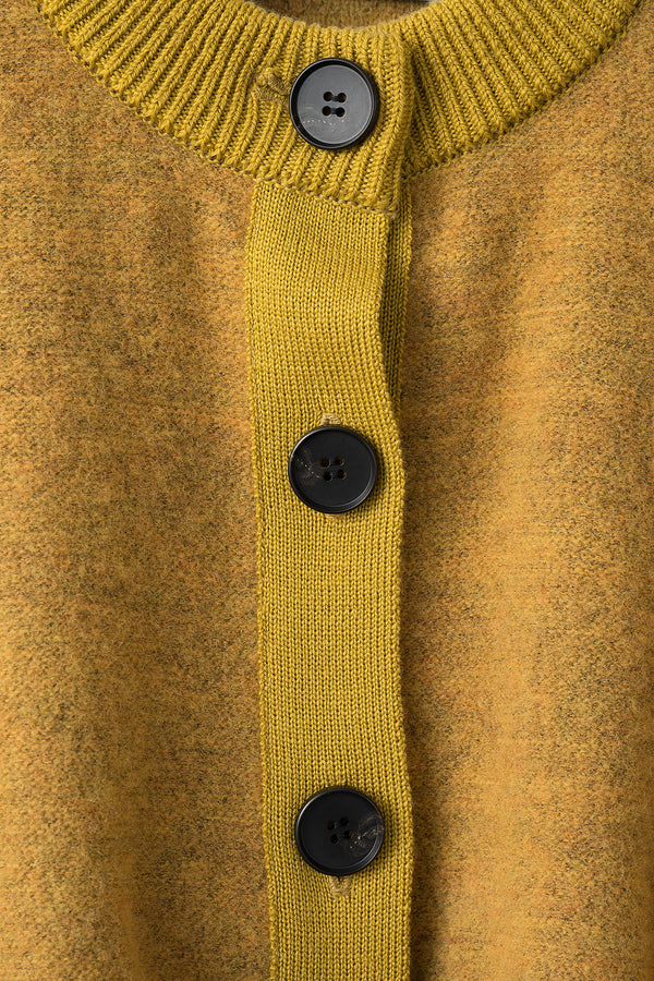 MURRAL Sway knit short cardigan (Ginkgo)