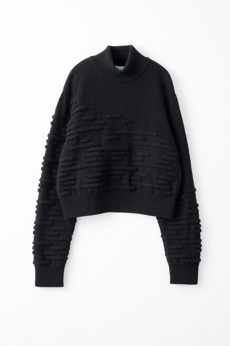 Sway knit sweater (Black)