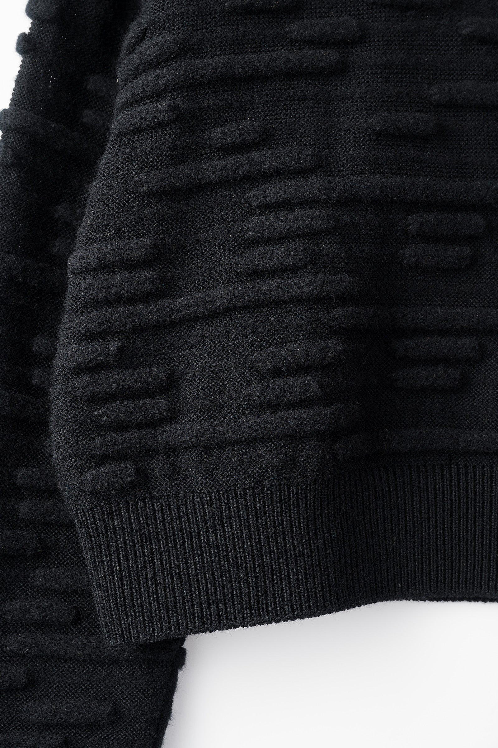 Sway knit sweater (Black)