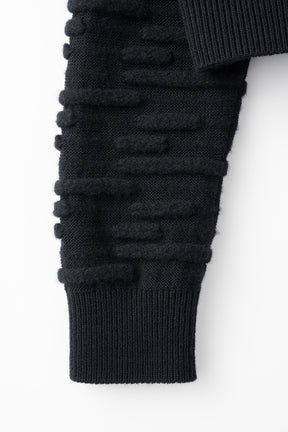 Sway knit sweater (Black)