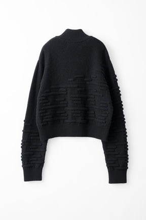 Sway knit sweater (Black)