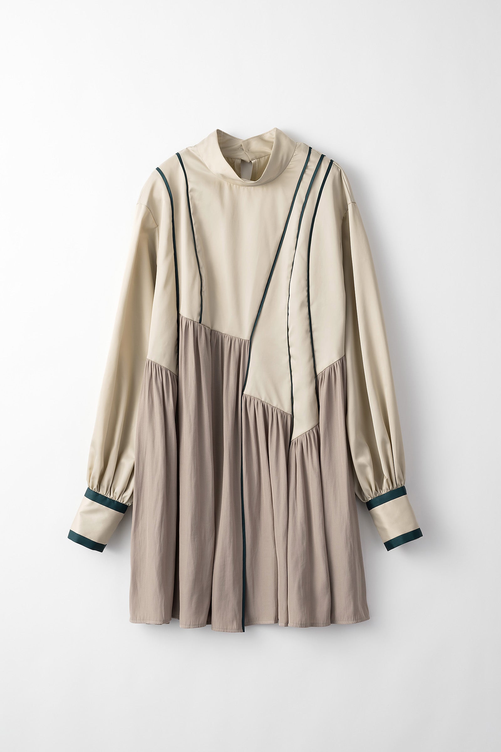 Leaf vein top (Sand beige)
