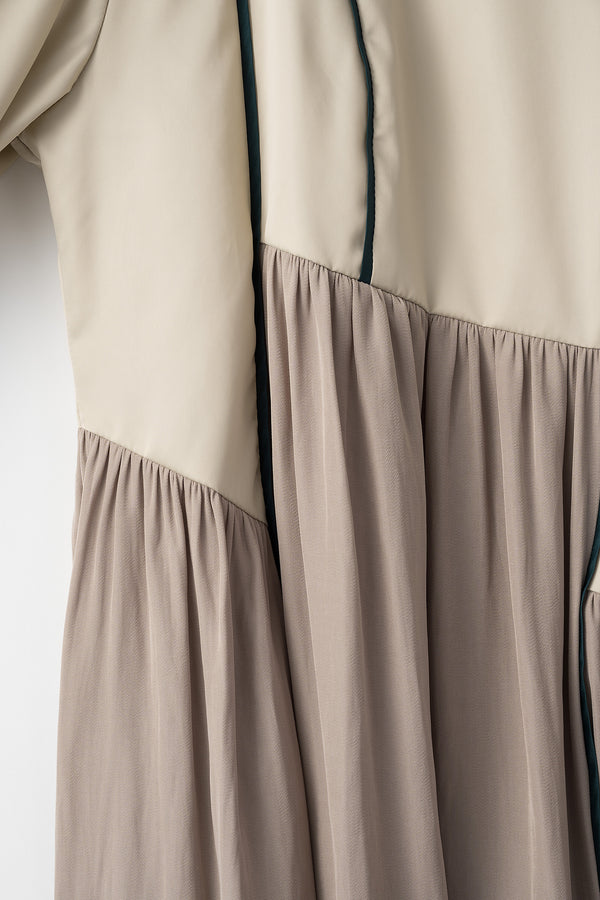 MURRAL Leaf vein top (Sand beige)