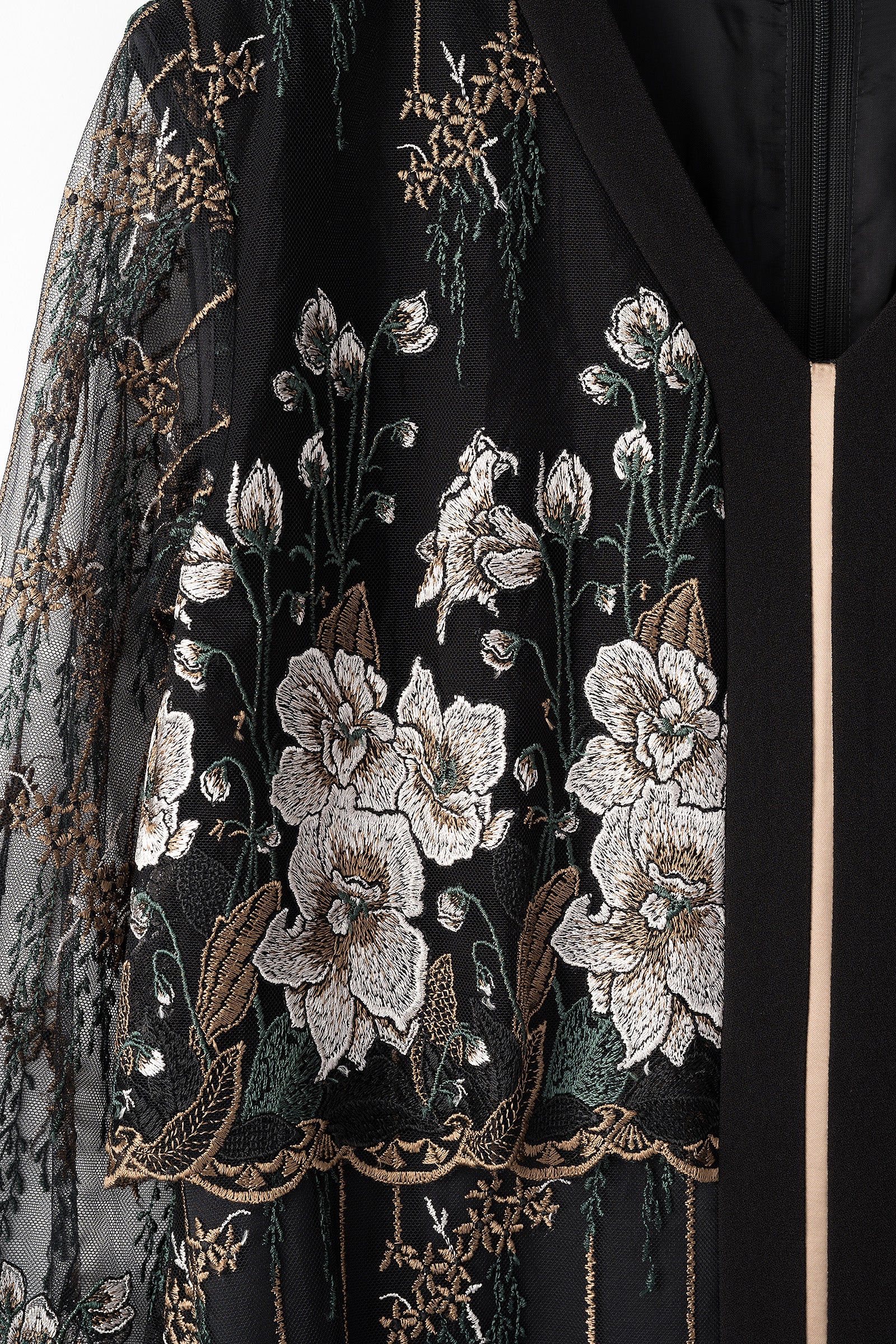 Everlasting embroidery lace dress (Black)