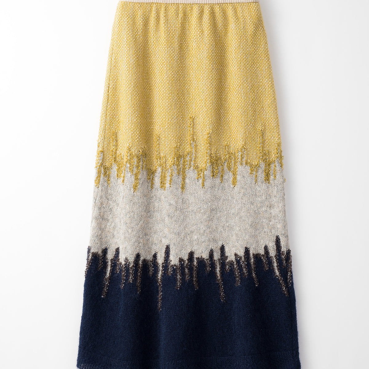 【新品未使用】murral ｜ Water mirror knit dress Water mirror knit skirt (Navy)