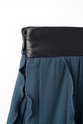 Waterfall skirt (Turquoise blue)