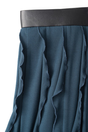 Waterfall skirt (Turquoise blue)