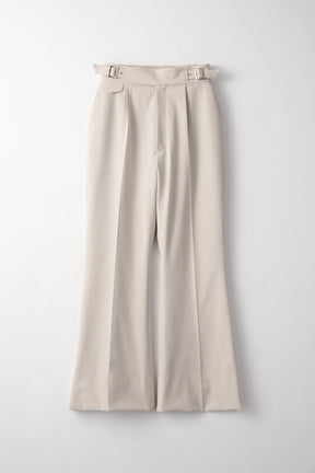 Flared gurkha trousers (Ivory)