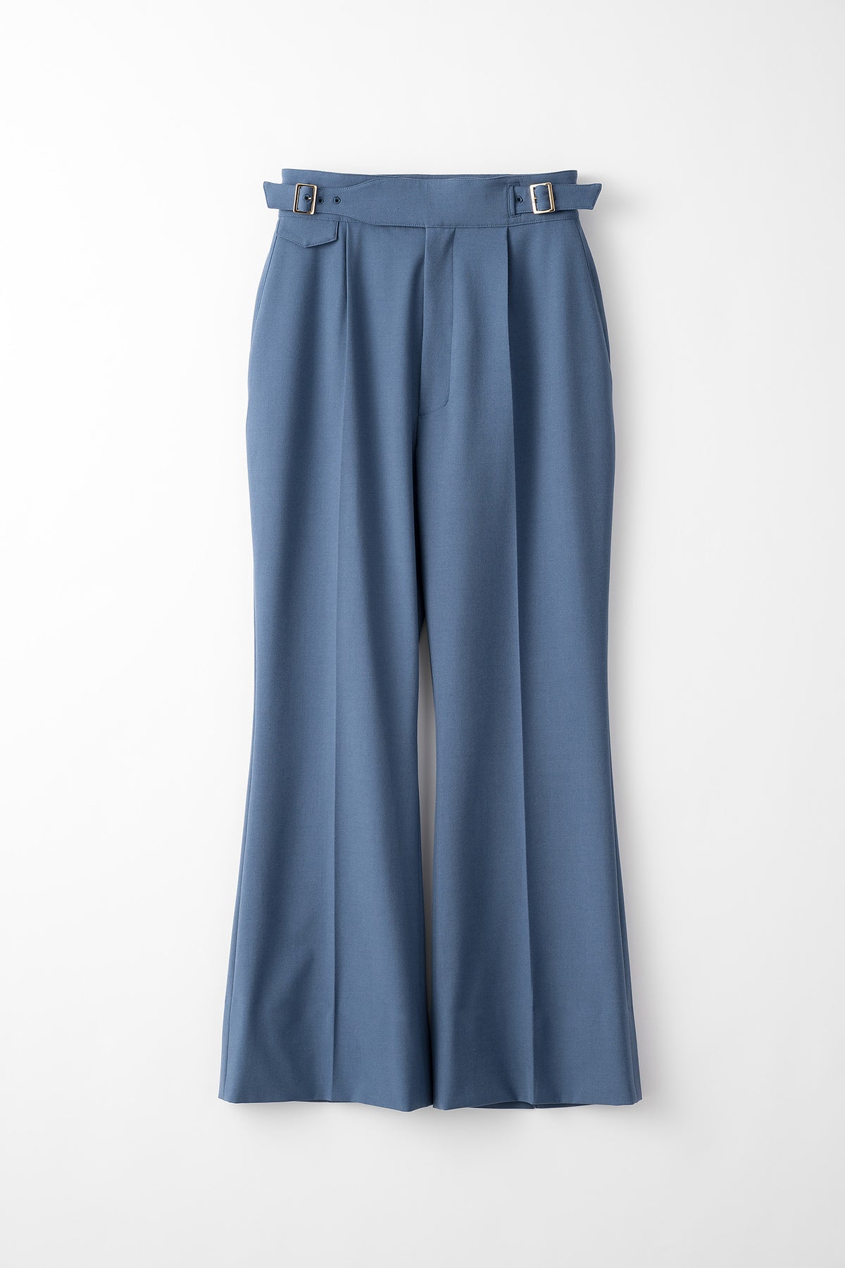 Flared gurkha trousers (Blue)