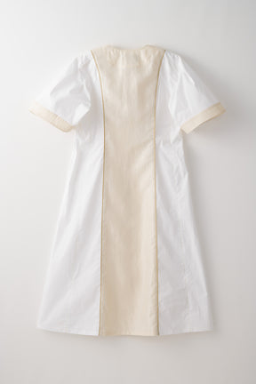 Slit long shirts(White)