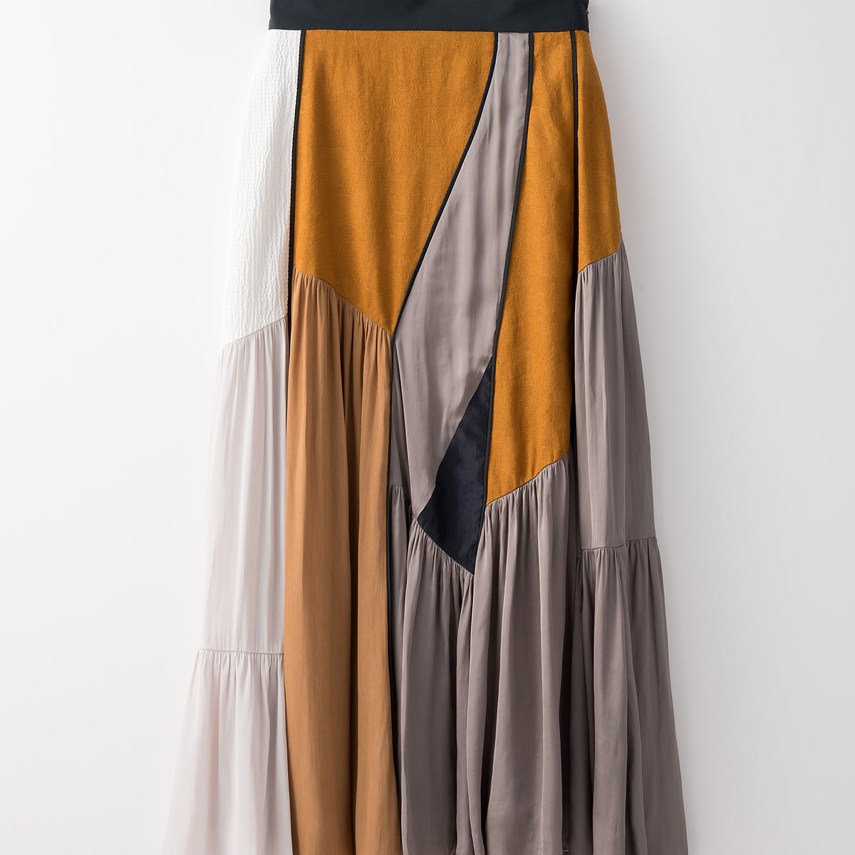 Leaf vein skirt(Orange)